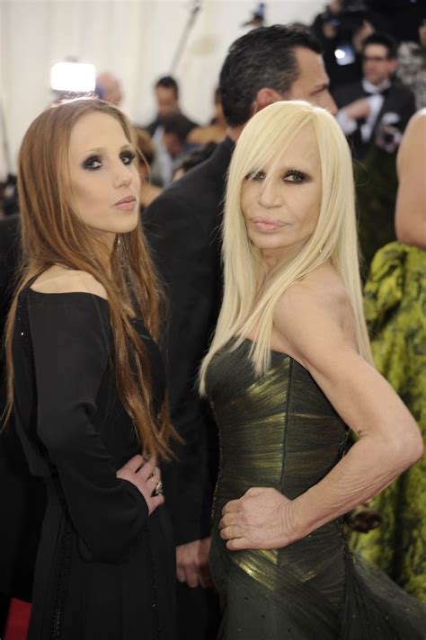 cintura donatella versace|donatella versace children.